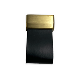 CRETE_GOLD_BLACK LEATHER