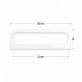 Cabinet  92mm Moderno - Pack 2 Unidades