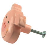 Kids drawer knob Pig shape POCOCHON