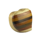 Pomo de madera de diseño corazón POCOE 7B