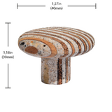 Round mushroom drawer knob POWAPA